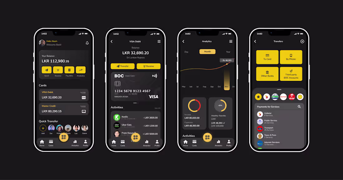 Cover image for Fintech App Rewamp - banking services