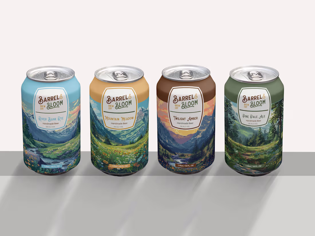 Cover image for Barrel & Bloom ( Brand Identity design ) 