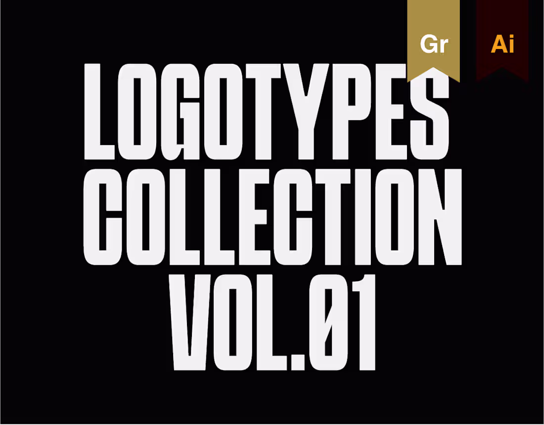 Cover image for Logotypes & Marks Collection Vol. 01
