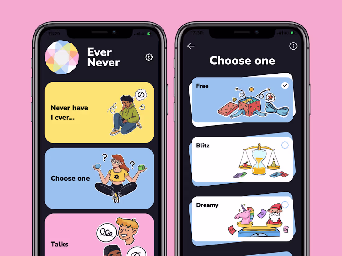 Cover image for Illustrations for "EverNever" mobile game