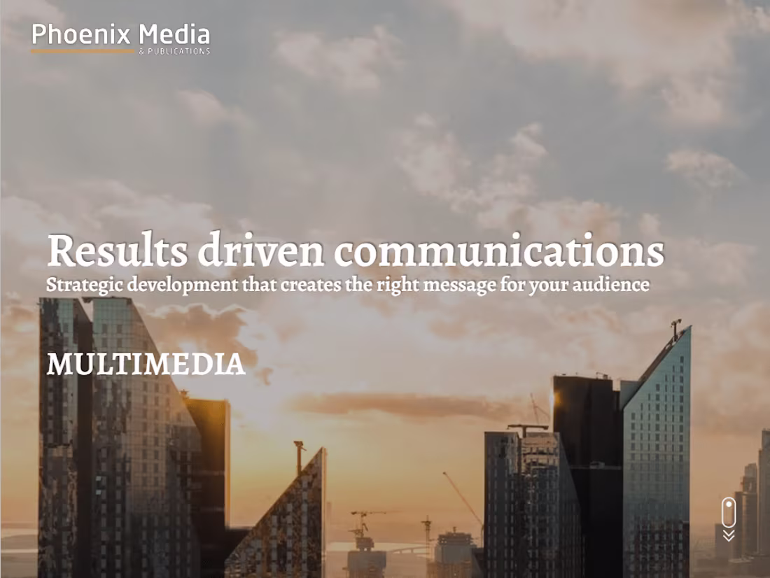 Cover image for WordPress website - Phoenix Media & Publications 