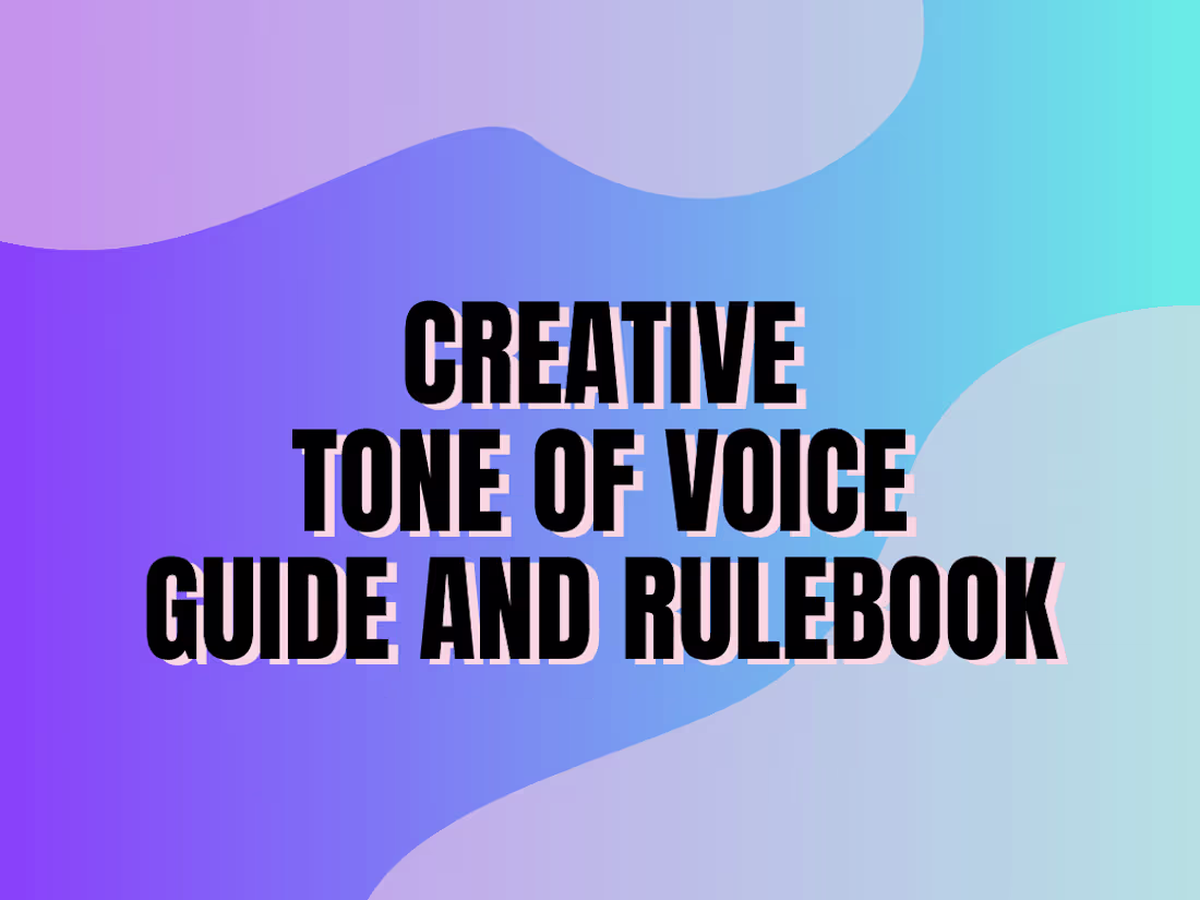 Cover image for Brand Messaging & Tone of Voice Guide and Consultation