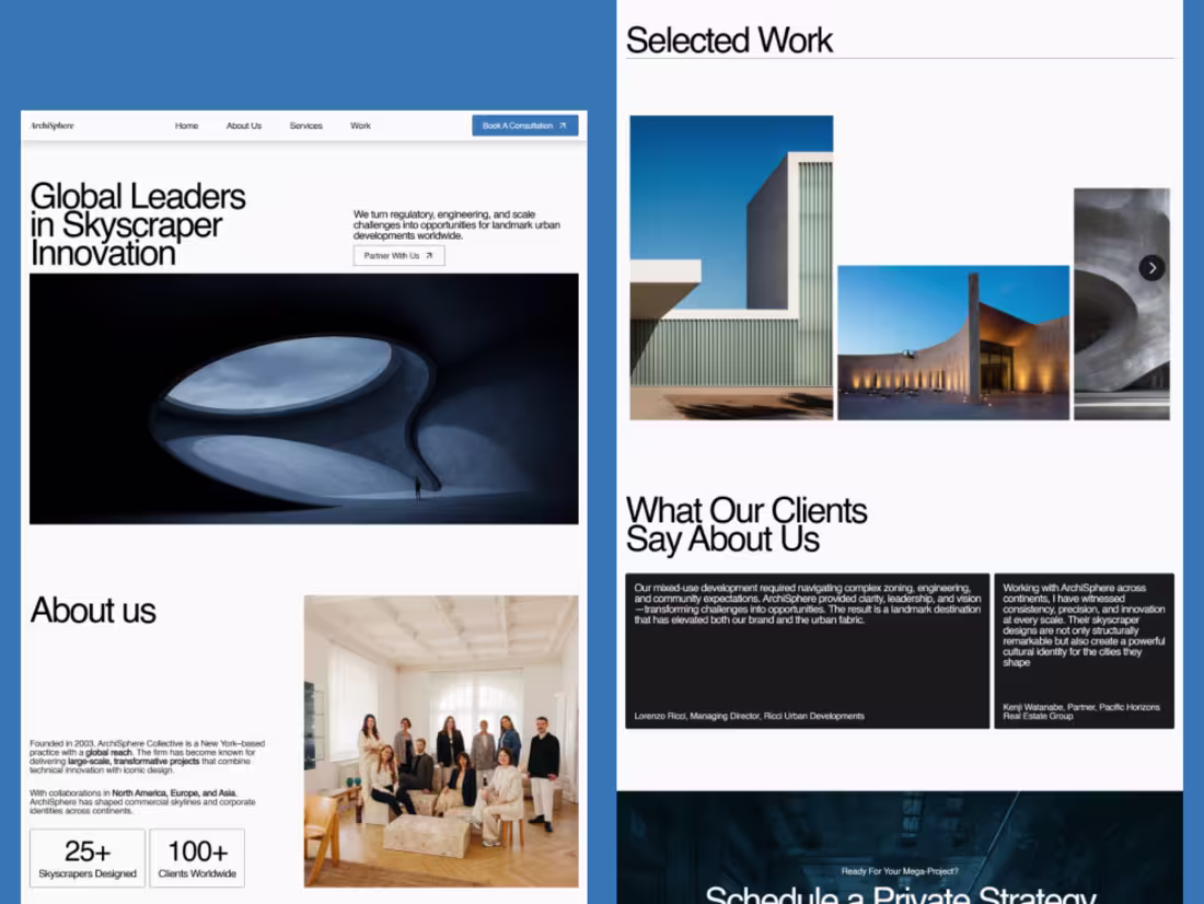 Cover image for ArchiSphere — Building Bold Identities for Urban Visionaries
