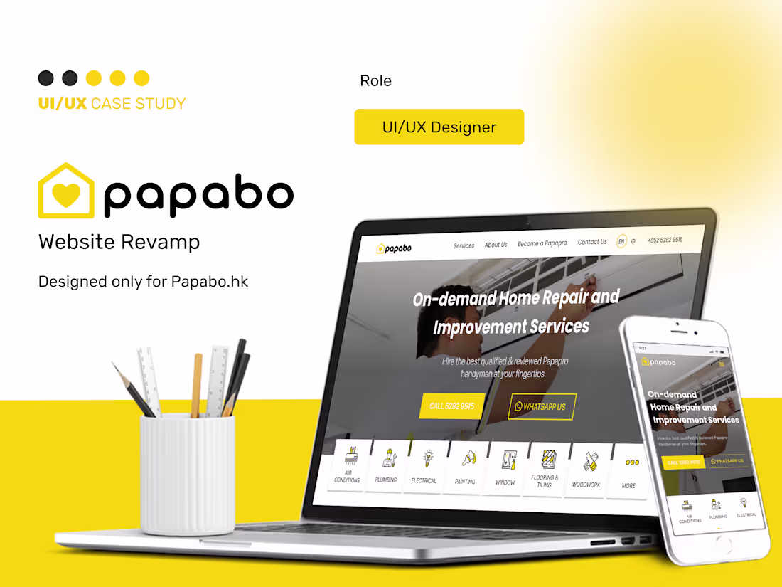 Cover image for Website Revamp - Papabo