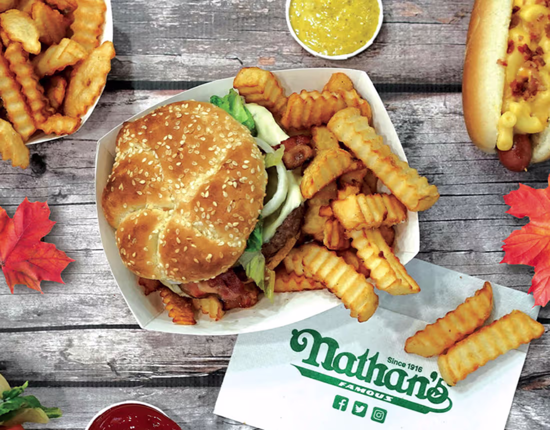 Cover image for Print Coupon Ads- Nathan's on Behance