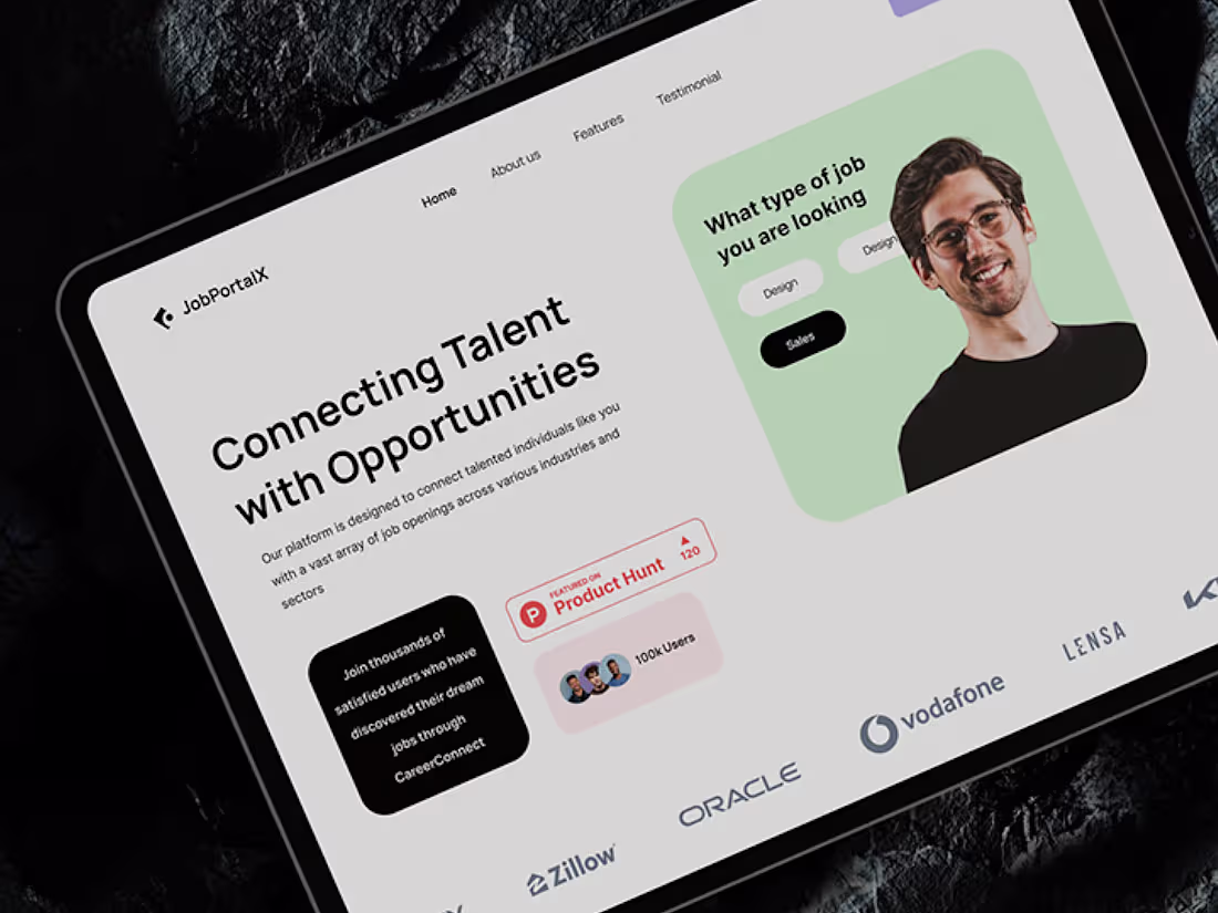 Cover image for Job Portal - Website Design