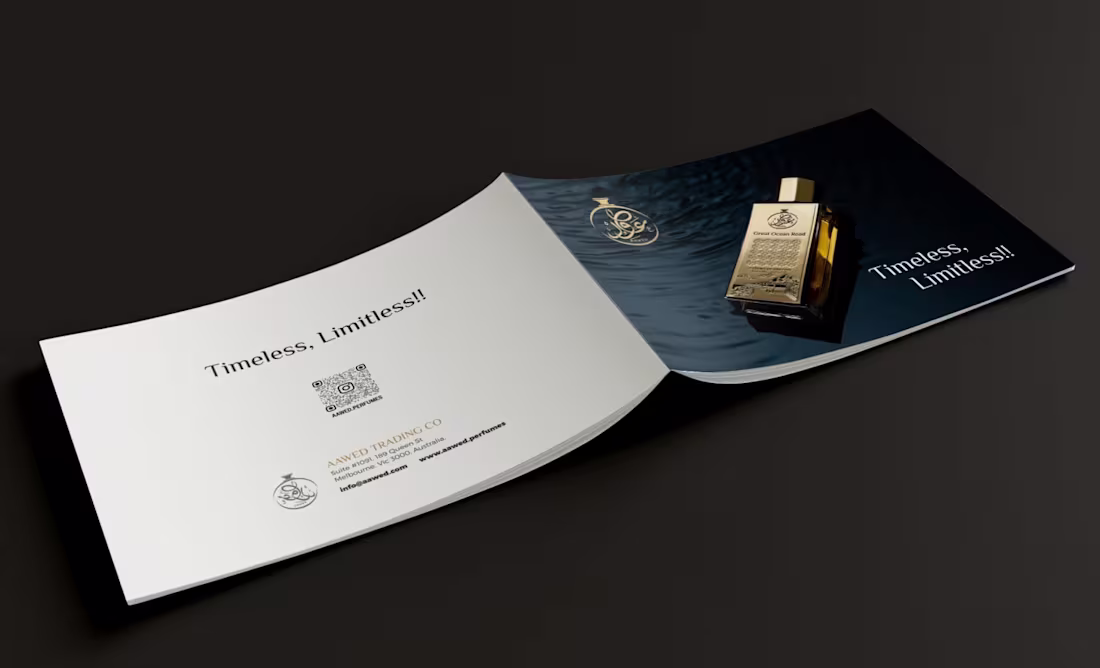 Cover image for AAWED – Perfume Catalogue Design