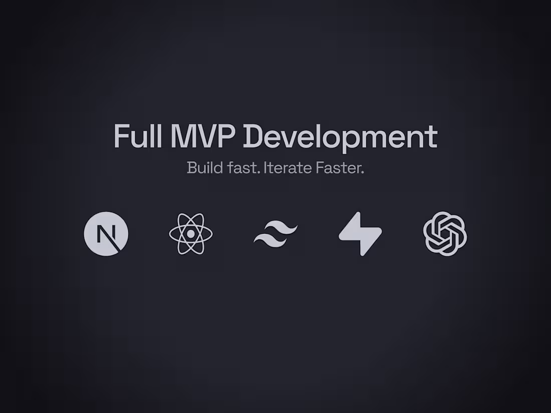 Cover image for Full MVP Development