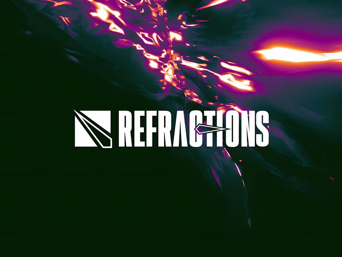 Cover image for Refractions Label - Logo & Brand I developed the brand for n...