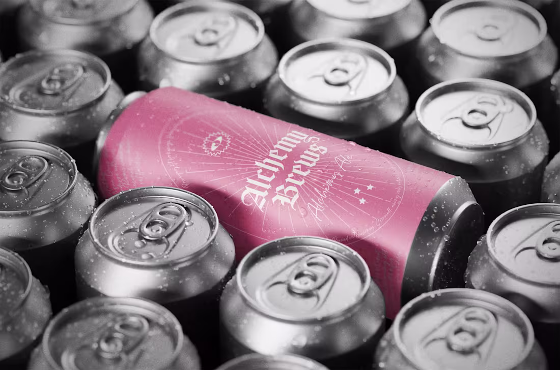 Cover image for Alchemy Brews - Beer Brewery Brand Identity Design