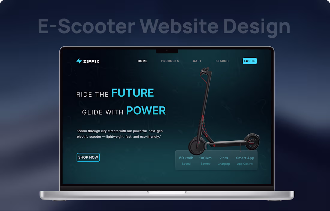 Cover image for An immersive 3D interactive website