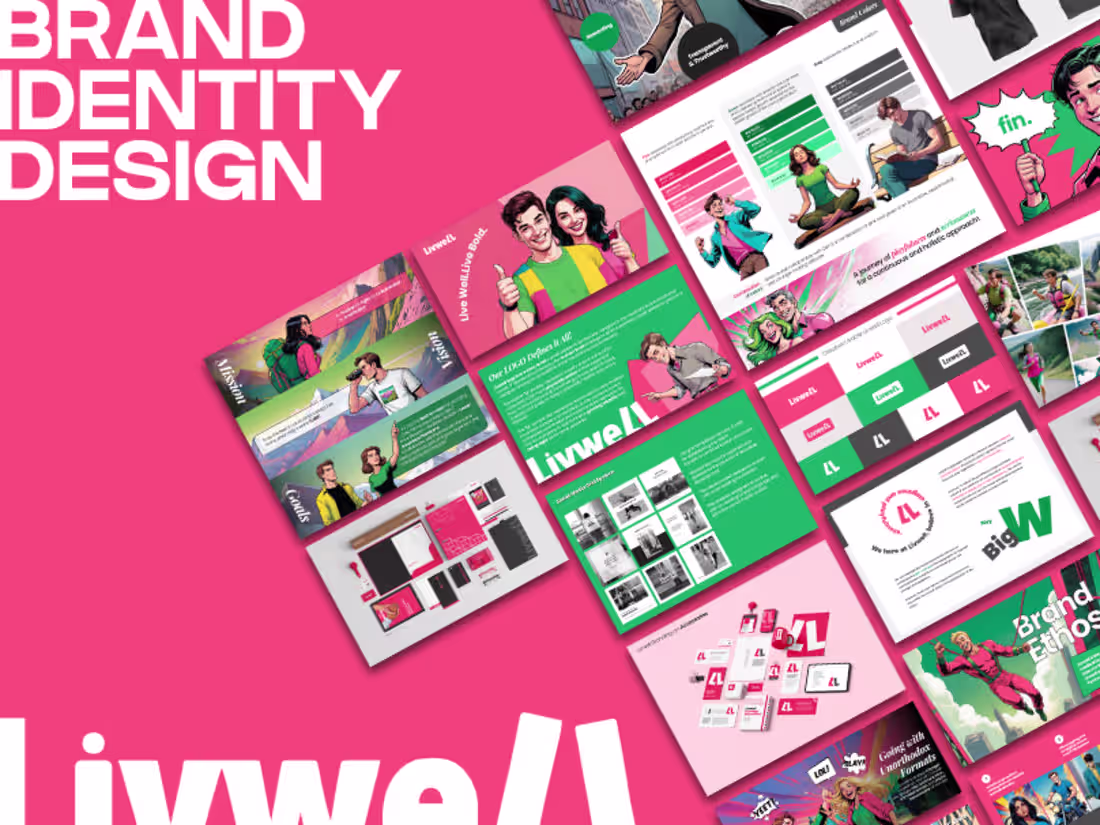 Cover image for Brand Identity Design : Livwell