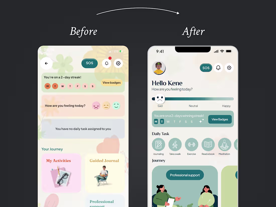 Cover image for Redesign of MENTRA's Main Menu Screen