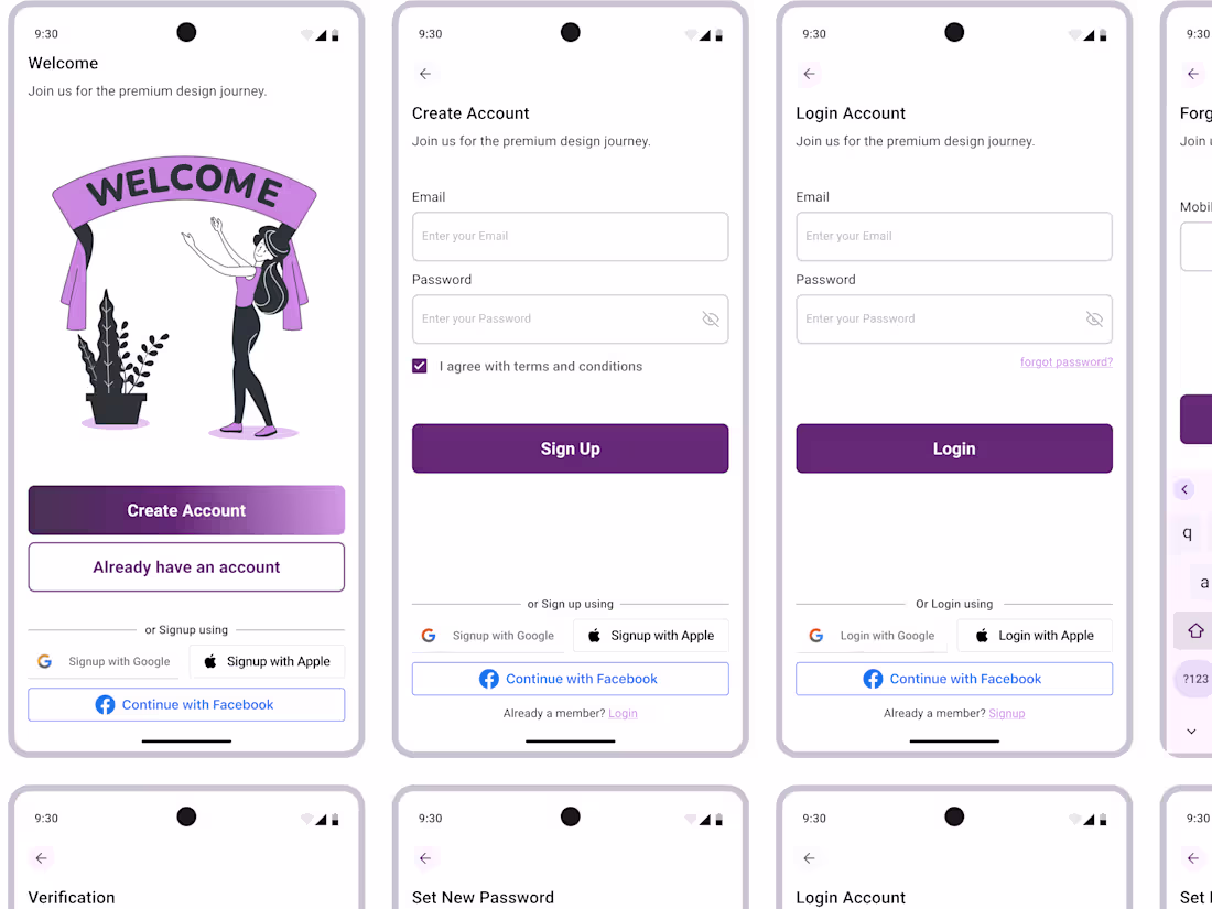 Cover image for Professional Web/App designs with Quality and Industry standards