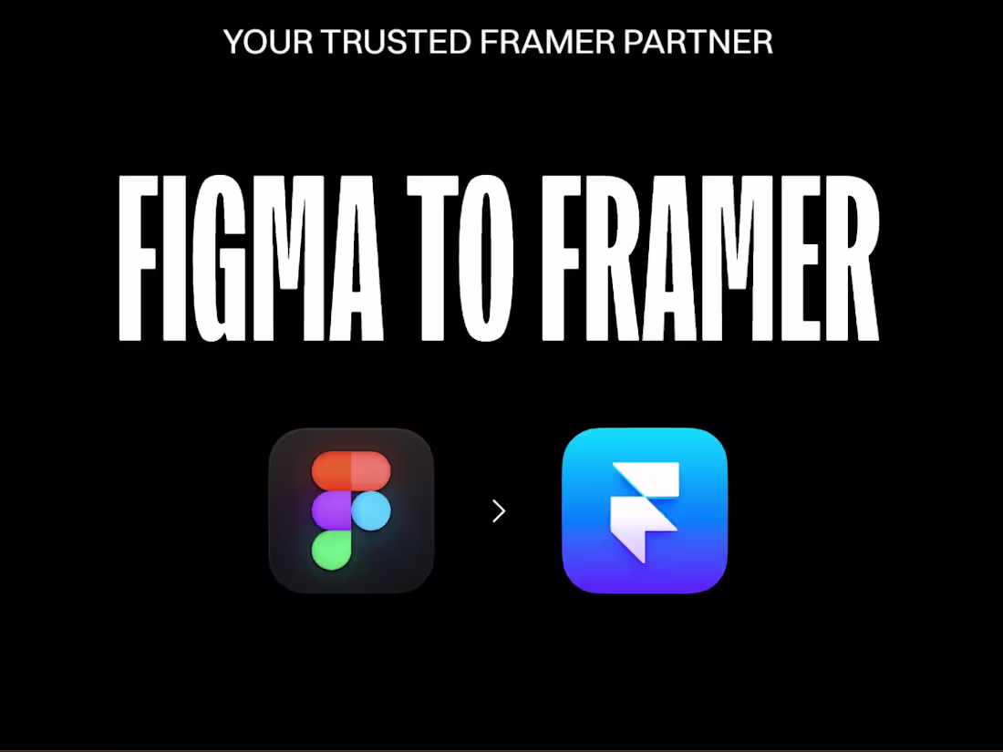 Cover image for Figma to Framer