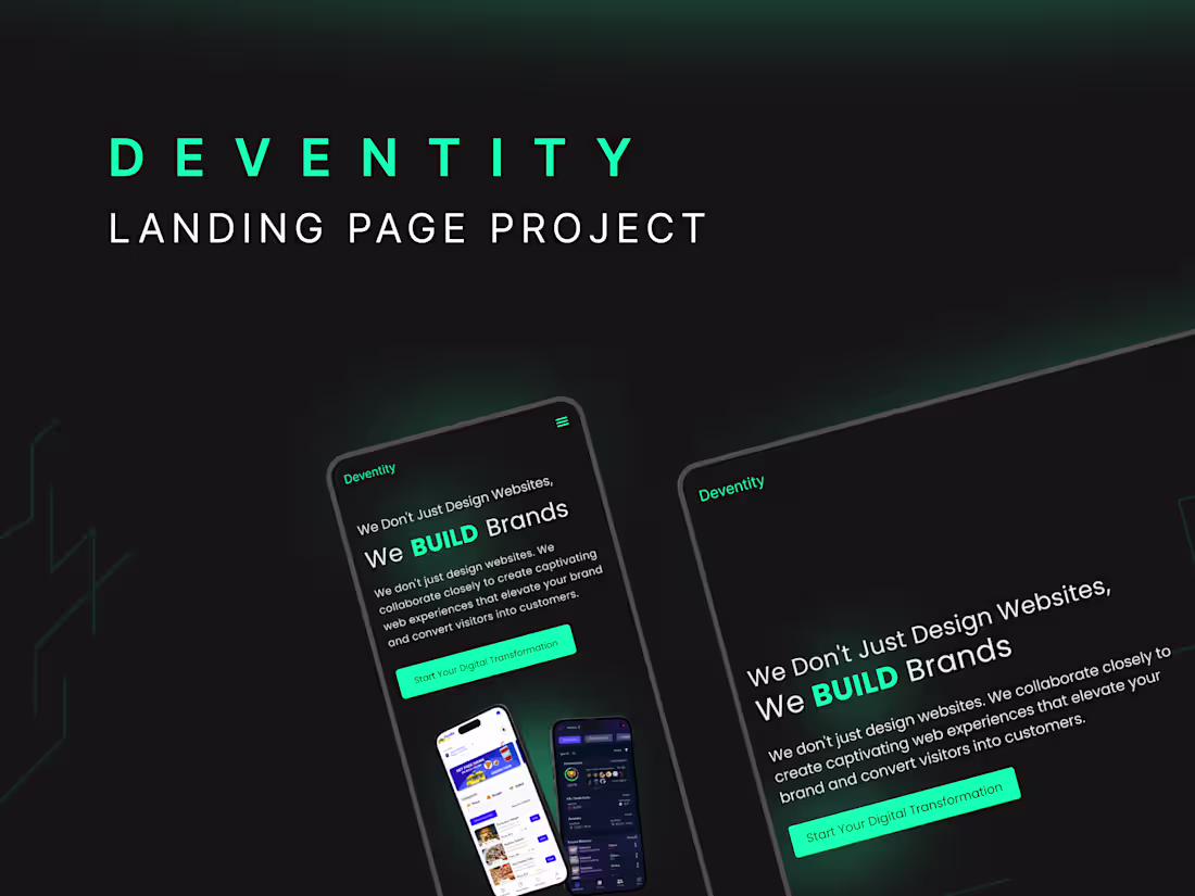 Cover image for Deventity Portfolio