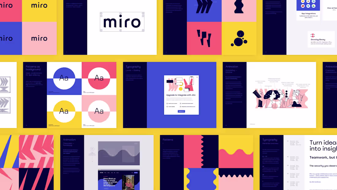 Cover image for Miro Global Rebrand