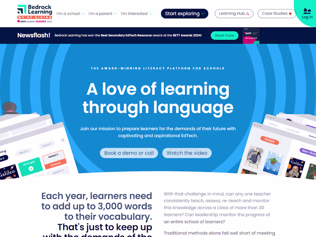 Cover image for Interactive Educational Website