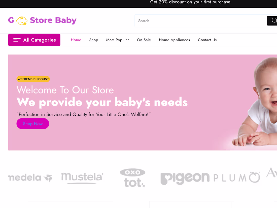 Cover image for GO Store Baby