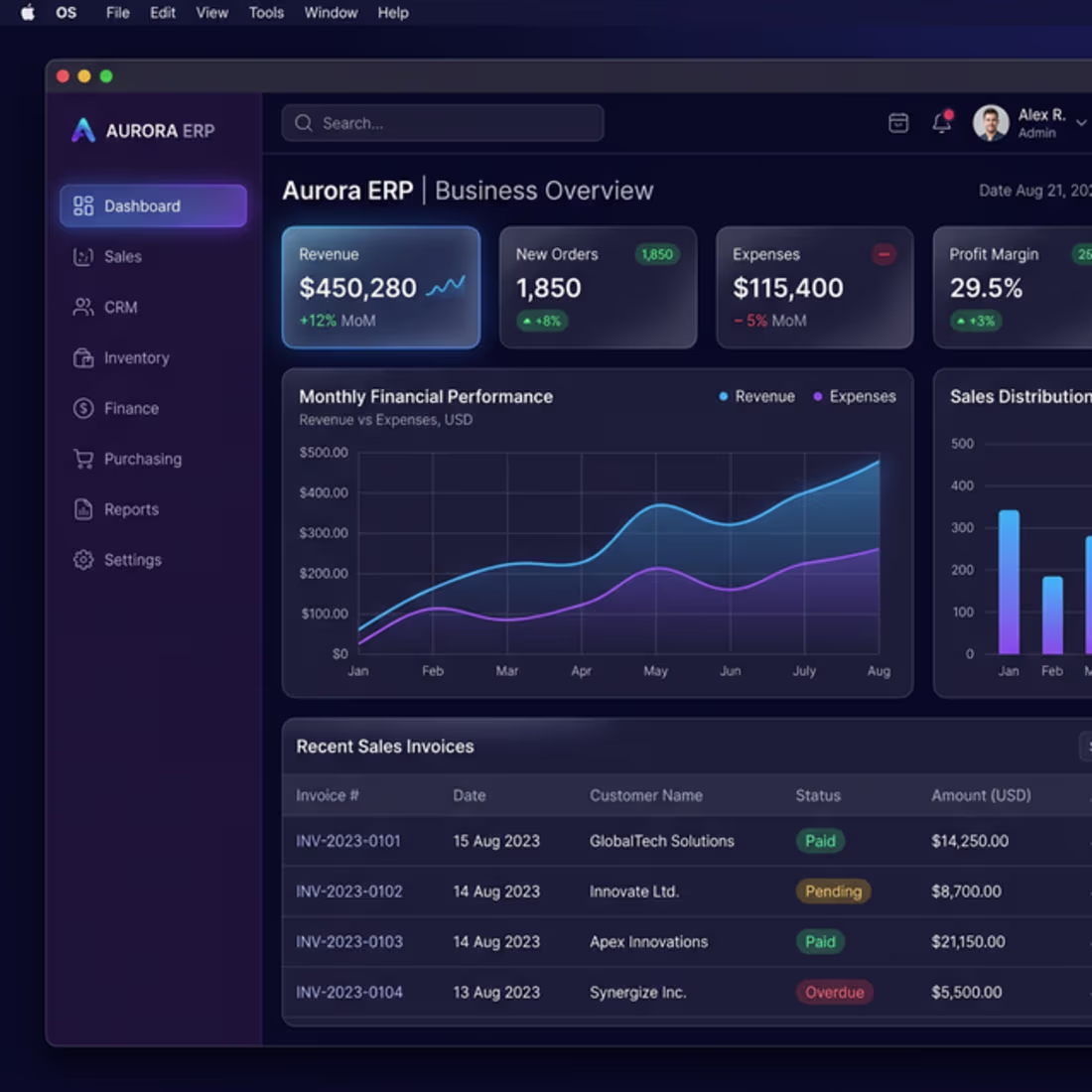 Cover image for 🏢 SA ERP — Full-Scale