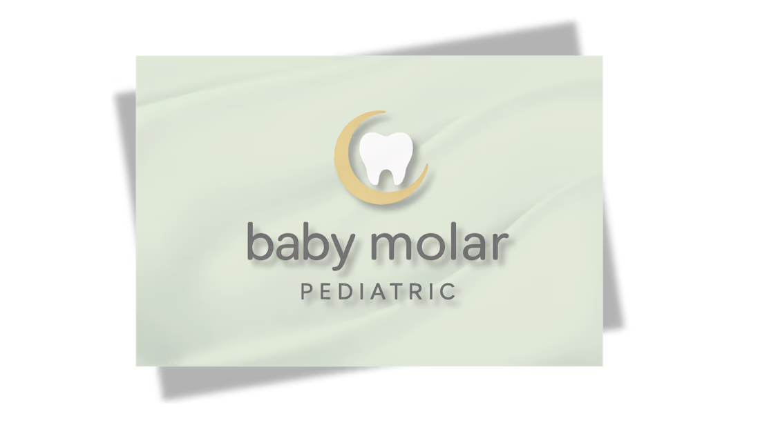 Cover image for “Baby Molar Pediatric — A Luxury Brand Identity” A refined p...