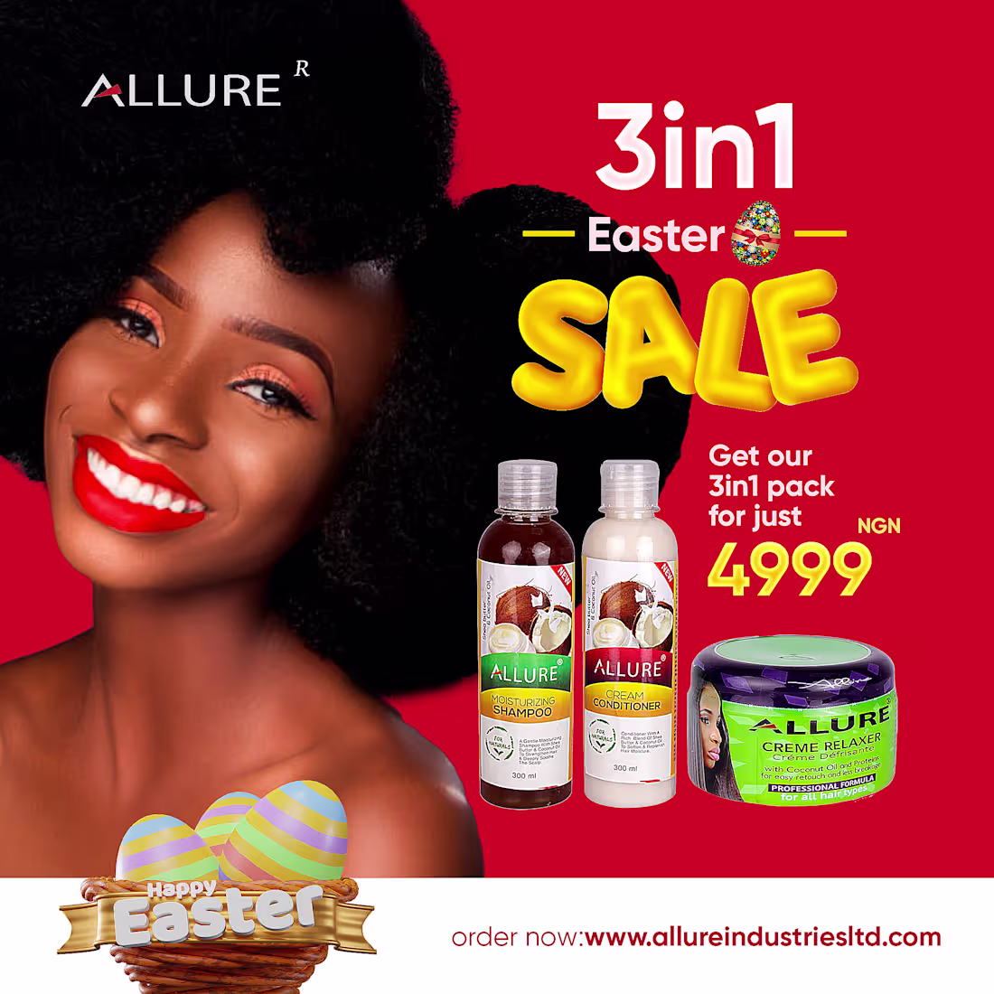 Cover image for Created Advertising Campaign Impactful Visuals For Hair Brand