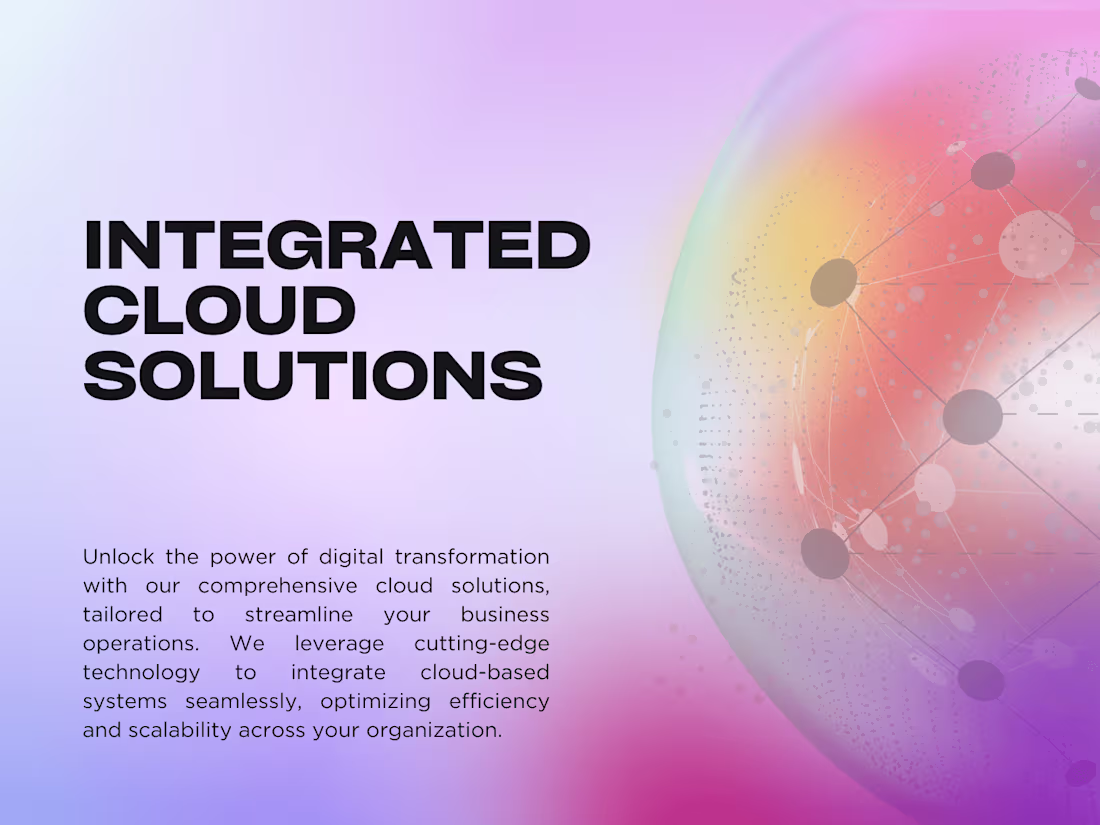 Cover image for Integrated Cloud Solutions for Digital Transformation
