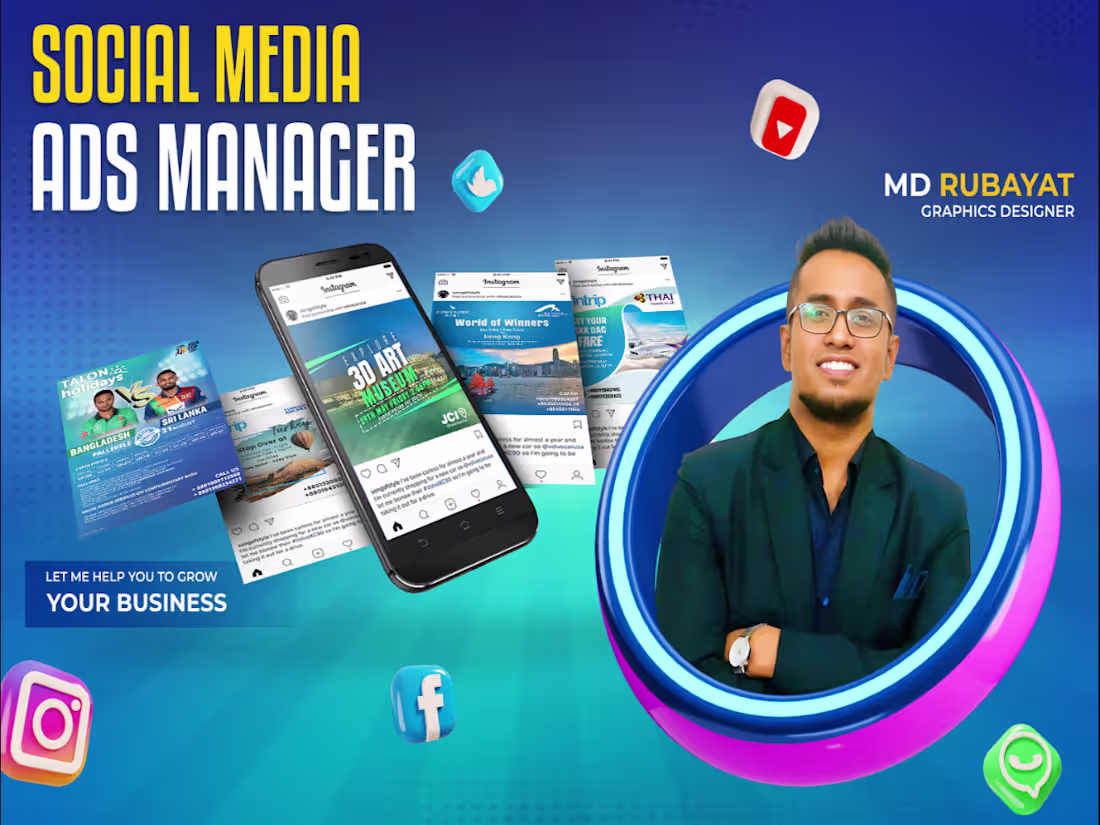 Cover image for I will create unique posts, banner ads, and social media designs