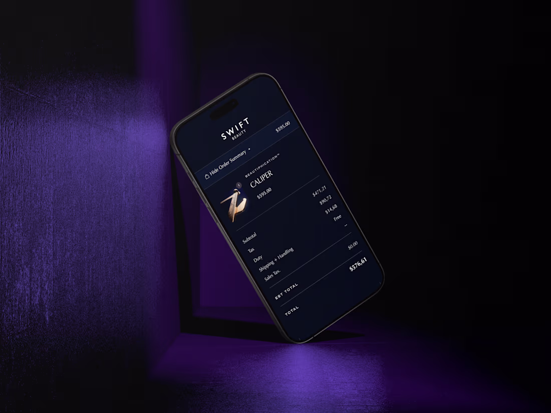 Cover image for Swift Beauty End-to-End Design