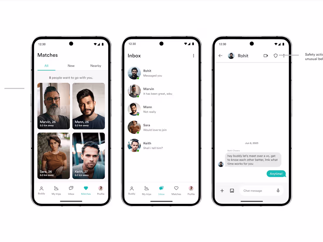 Cover image for Helping travelers find travel buddies and groups: A case study