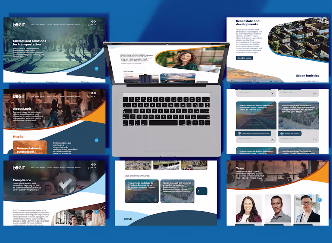 Cover image for UX/UI Project - Redesigning Logit's Website