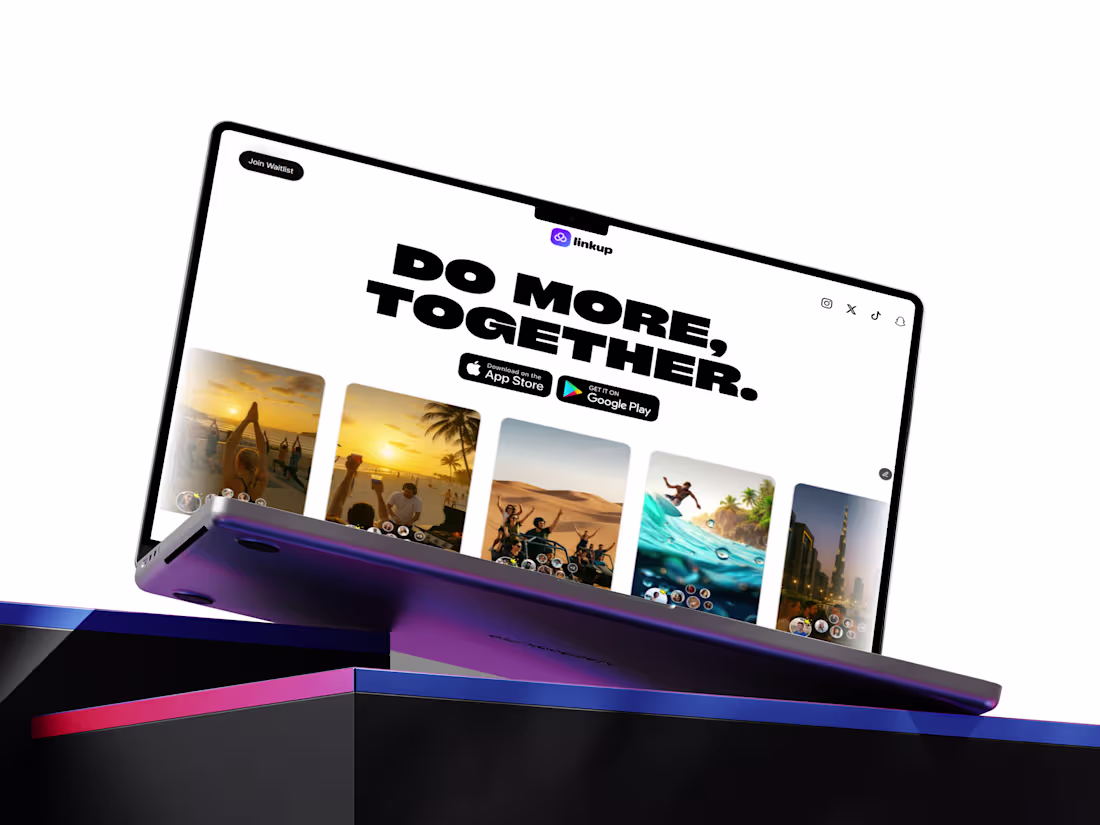 Cover image for Linkup App Website 