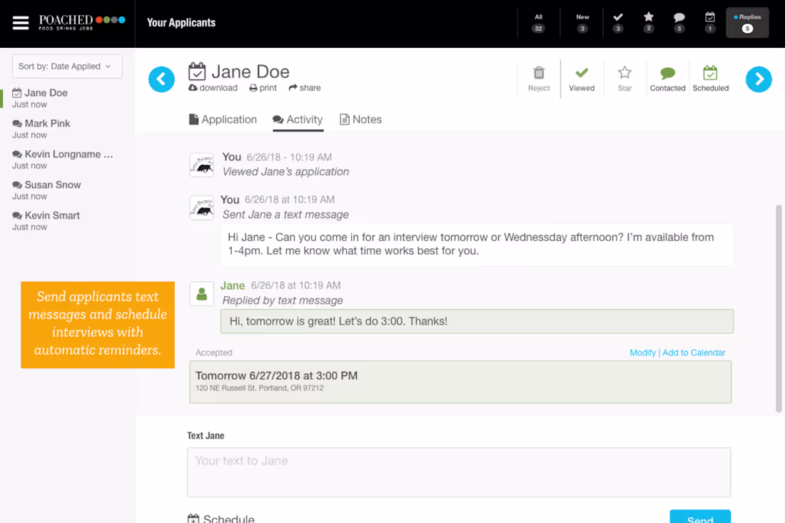 Cover image for Poached Jobs (Employers)