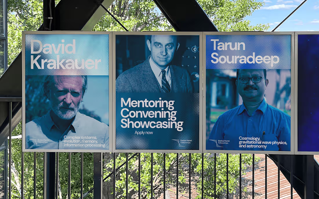 Cover image for Enrico Fermi Fellowships Brand Identity Project