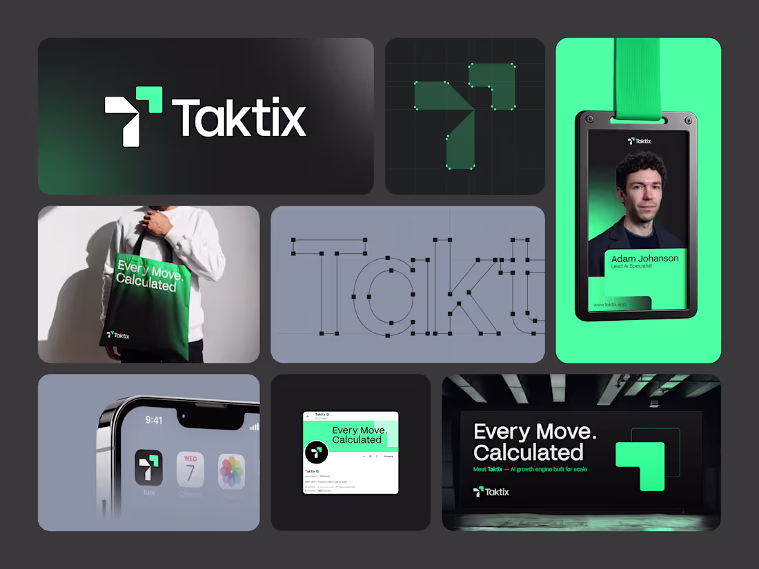 Cover image for Logo design for Taktix -