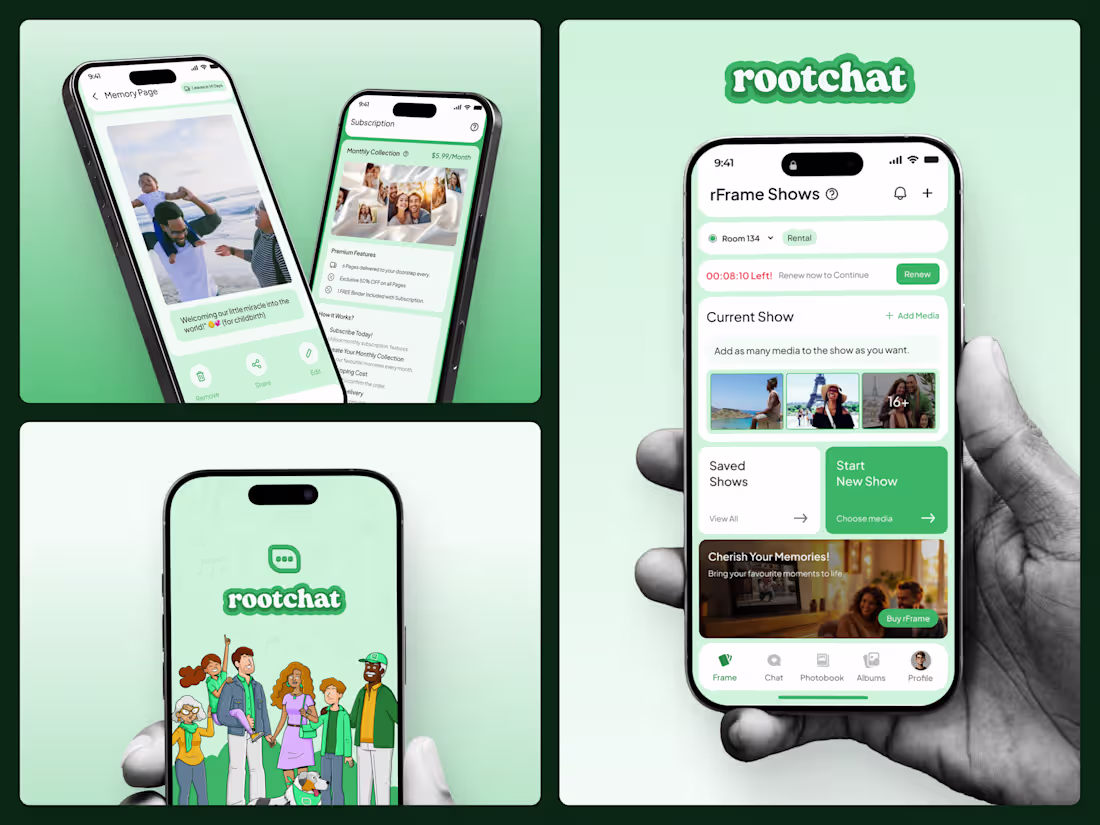 Cover image for Mobile App Design for a Family Media Platform