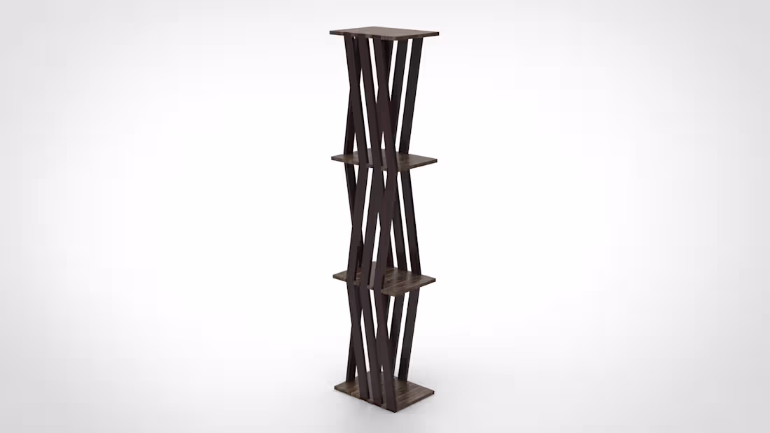 Cover image for Modern Wooden Shelf