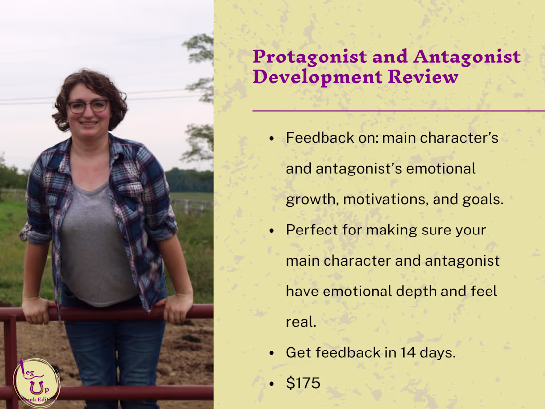 Cover image for Protagonist and Antagonist Development Review