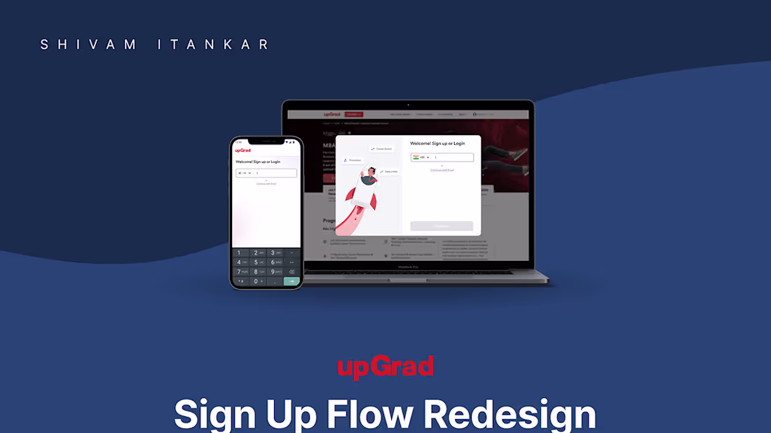 Cover image for Sign up Flow Redesign