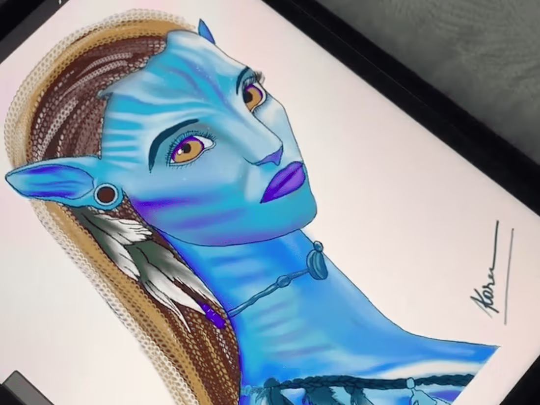 Cover image for ‎Karen.خ | graphic design‎ on Instagram: “Day 7 trying digital …