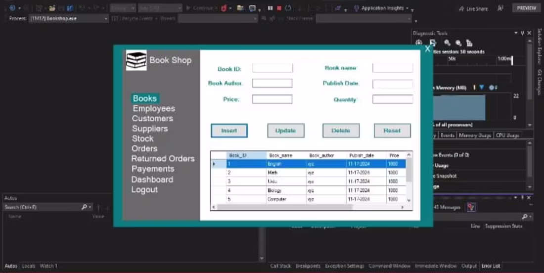 Cover image for C# Project