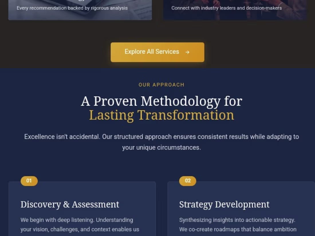 Cover image for Just finished designing this high-impact landing page for a ...