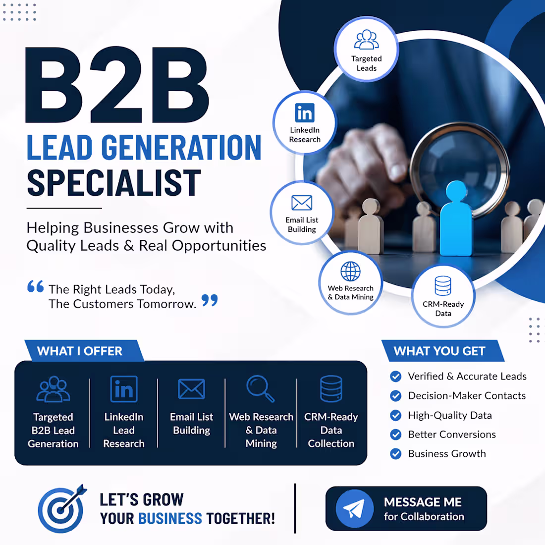 Cover image for 🚀 B2B Lead Generation Specialist