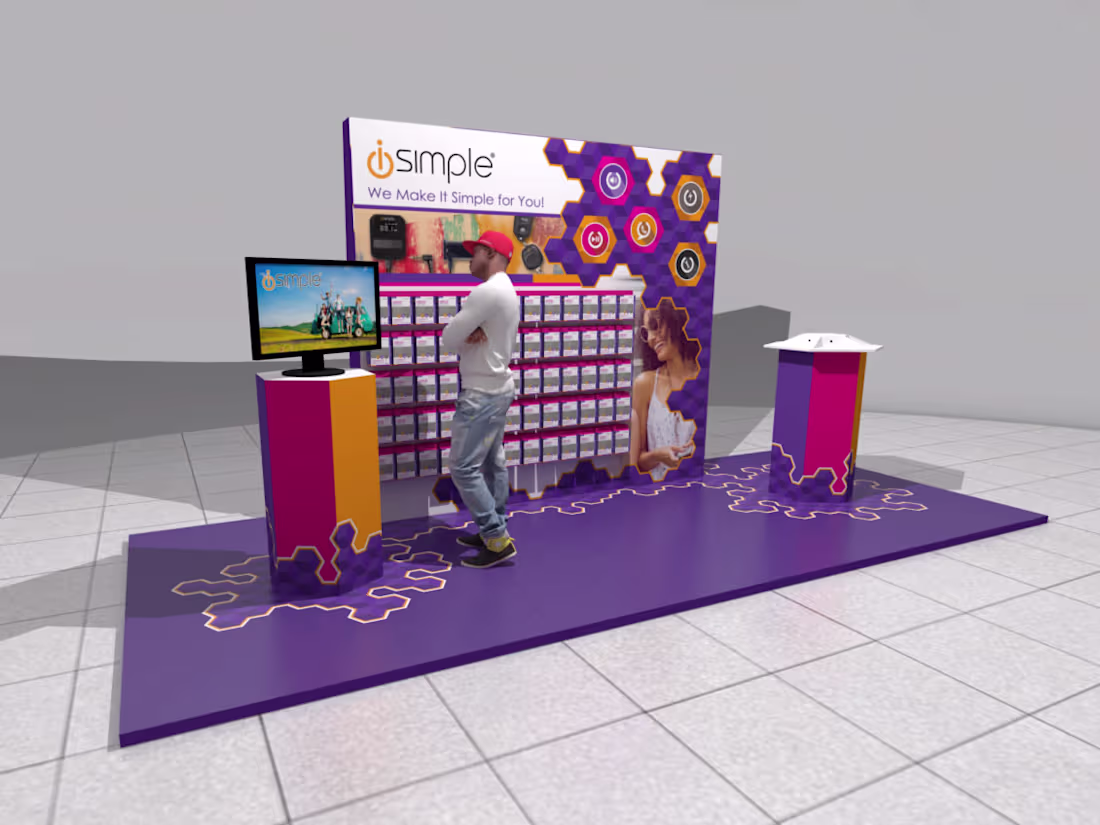 Cover image for Isimple Exhibit Product Display