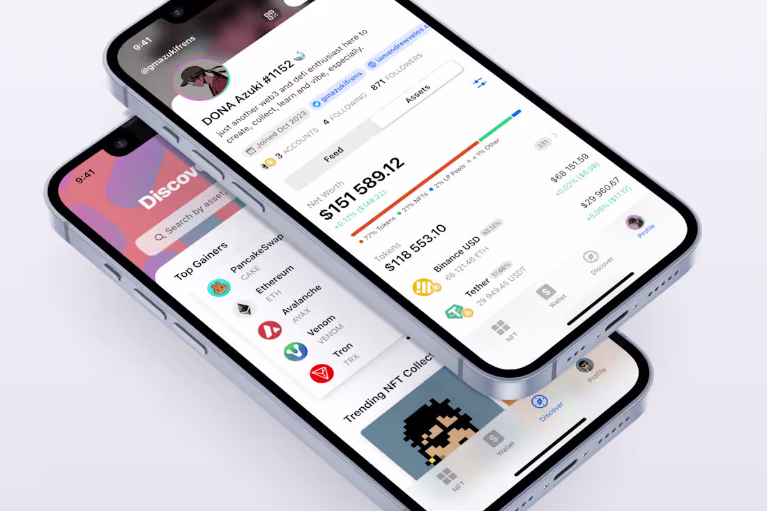 Cover image for OneArt SocialFi Wallet / Design Lead