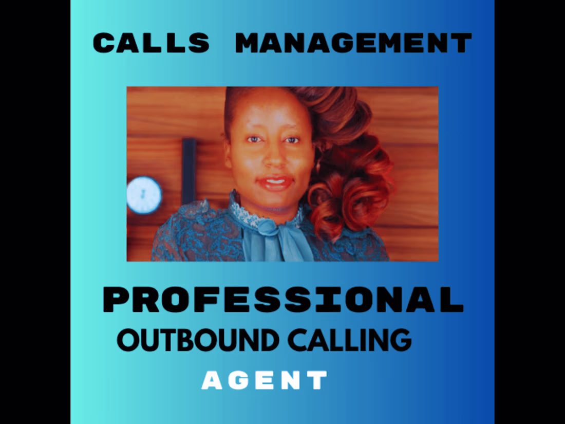 Cover image for I will be your professional outbound calling agent