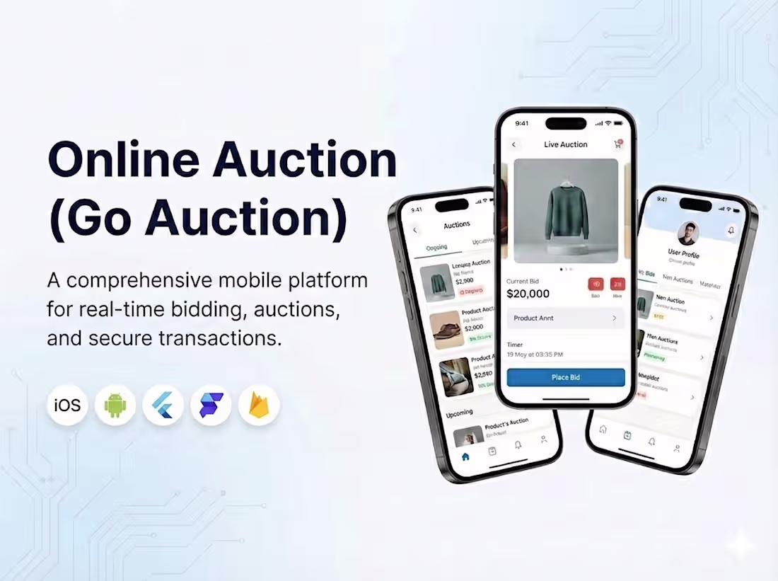 Cover image for Go Auction: an Online Auction In Your Pocket