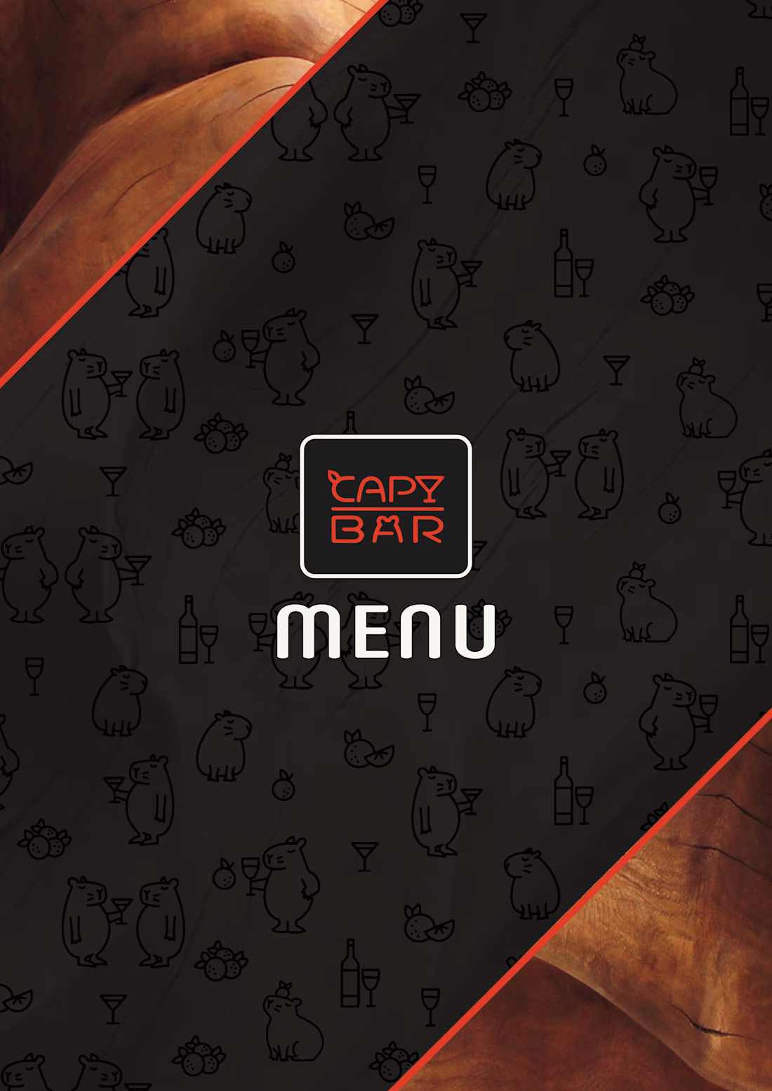 Cover image for Capybar Menu Design