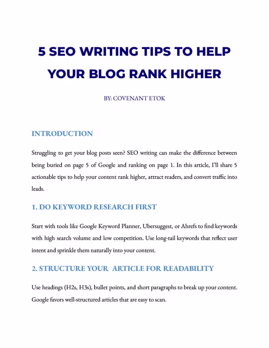 Cover image for Web Content That Works