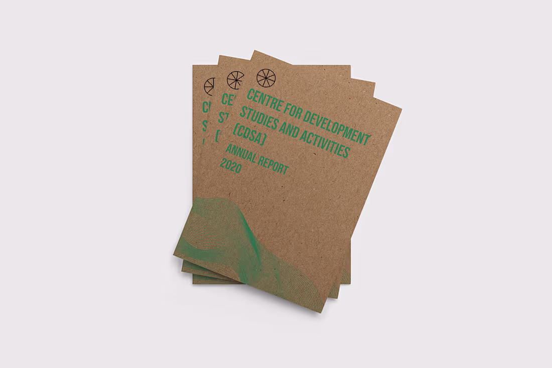 Cover image for CDSA Annual Report 2020 on Behance